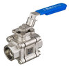 Ball valve Type: 7742 Stainless steel/TF 4103/FPM (FKM) Full bore Handle Class 600 Socket weld B16.11 14.4mm 1/4" (8)
